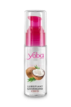Lubrifiant parfumé noix de coco 50ml – Yoba - 94edenstreet.com - sexshop en ligne