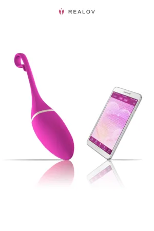 Oeuf vibrant connecté Irena – Realov - 94edenstreet.com - sexshop en ligne