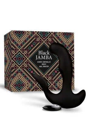 Stimulateur anal vibrant télécommandé unisexe – Black Jamba - 94edenstreet.com - sexshop en ligne