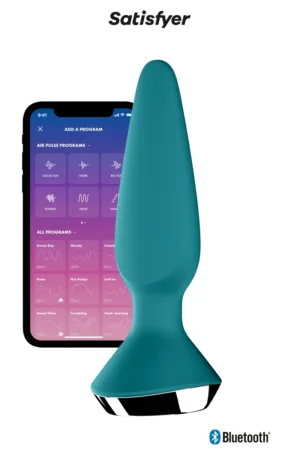Plug-Ilicious 1 Bleu Pétrole – Satisfyer - 94edenstreet.com - sexshop en ligne