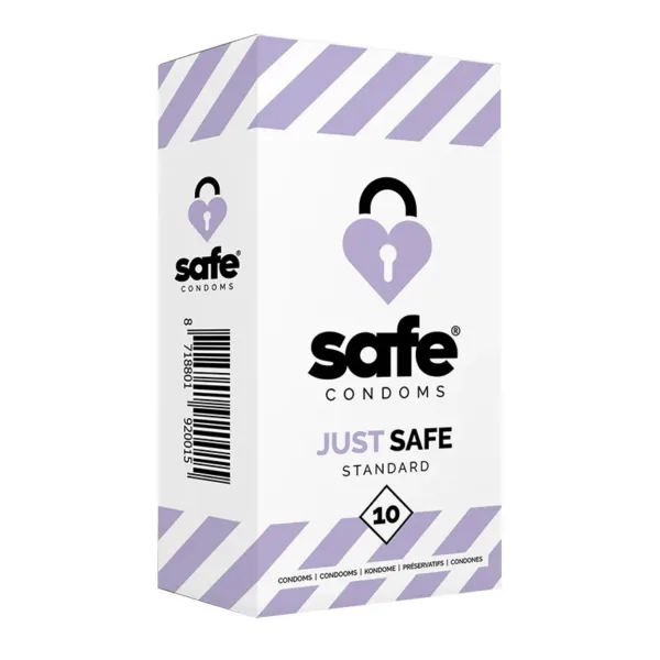 10 préservatifs Just Safe Standard