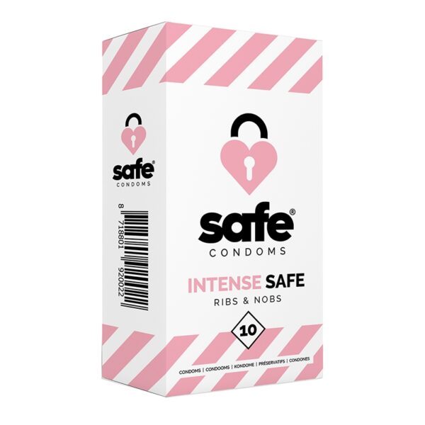 10 préservatifs Safe Intense