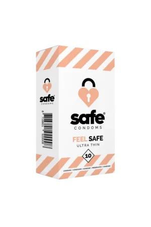 10 préservatifs Feel Safe - 94edenstreet.com - sexshop en ligne