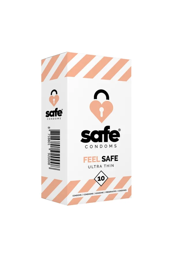 10 préservatifs Feel Safe - 94edenstreet.com - sexshop en ligne
