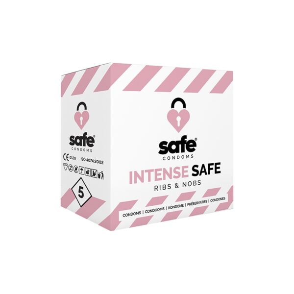 5 préservatifs Safe Intense