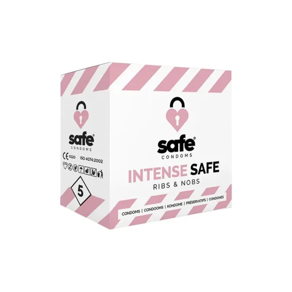 5 préservatifs Safe Intense