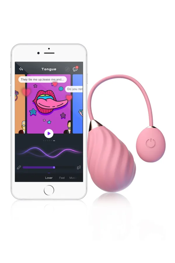 Oeuf vibrant connecté Magic Sundae rose – Magic Motion - 94edenstreet.com - sexshop en ligne