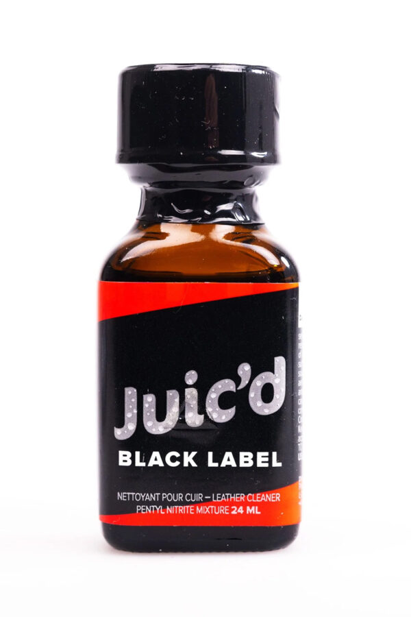 Poppers Juic’D Black Label 24ml - 94edenstreet.com - sexshop en ligne