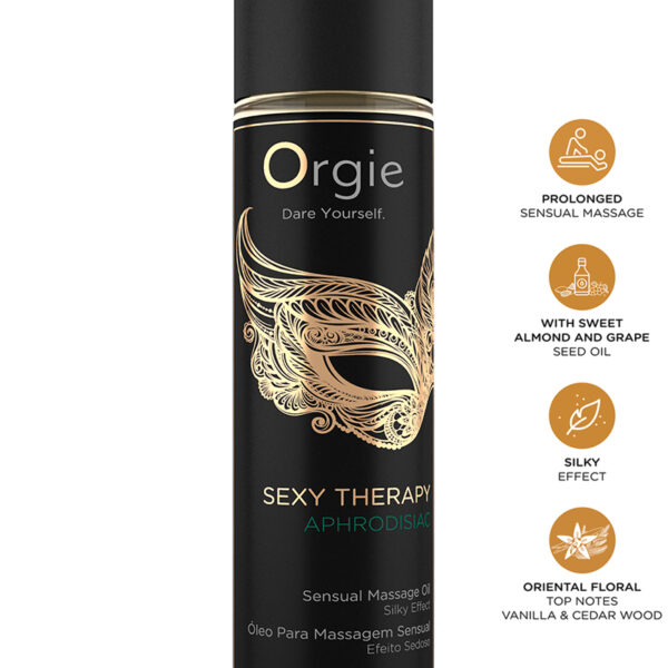 Huile De Massage Sensuelle Sexy Therapy Aphrodisiac 200ml