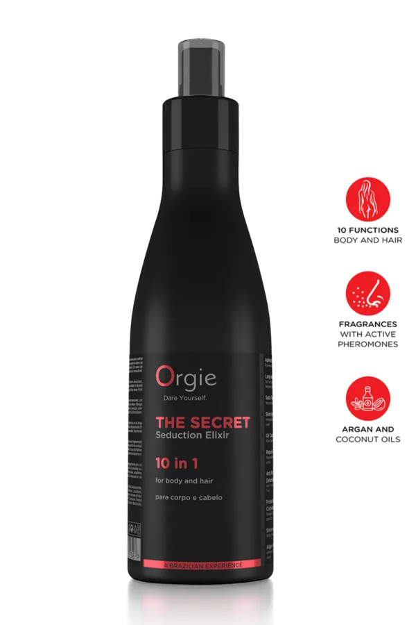Lotion féminine 10 en 1 The Secret Seduction Elixir - 94edenstreet.com - sexshop en ligne