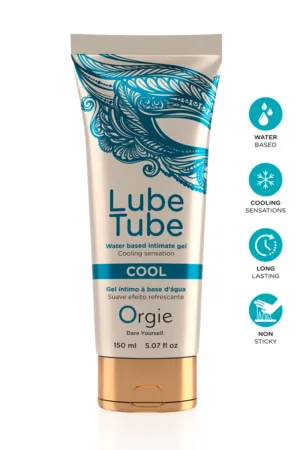 Lubrifiant eau rafraichissant Lube Tube Cool - 94edenstreet.com - sexshop en ligne