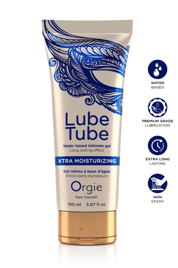 Lubrifiant eau Lube Tube Xtra Moisturizing - 94edenstreet.com - sexshop en ligne