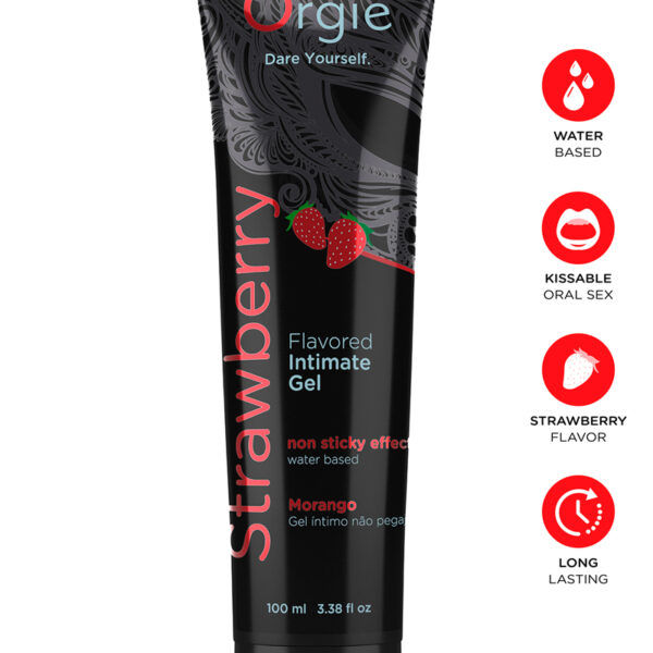 Lubrifiant eau Lube Tube fraise 100ml
