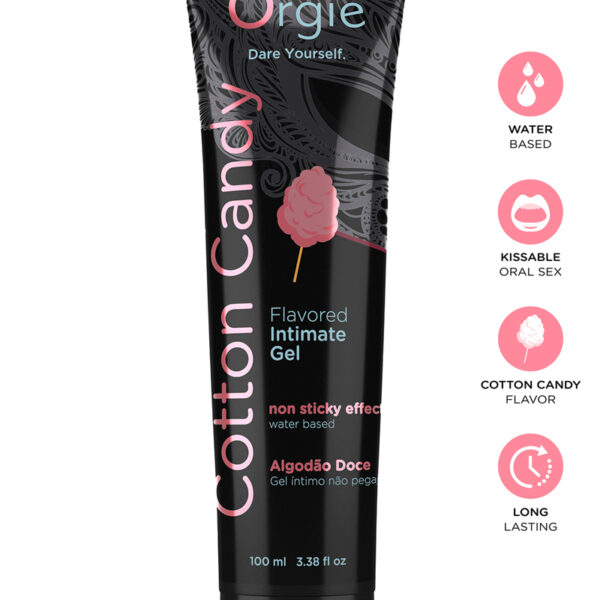 Lubrifiant eau Lube Tube Barbe à papa 100ml