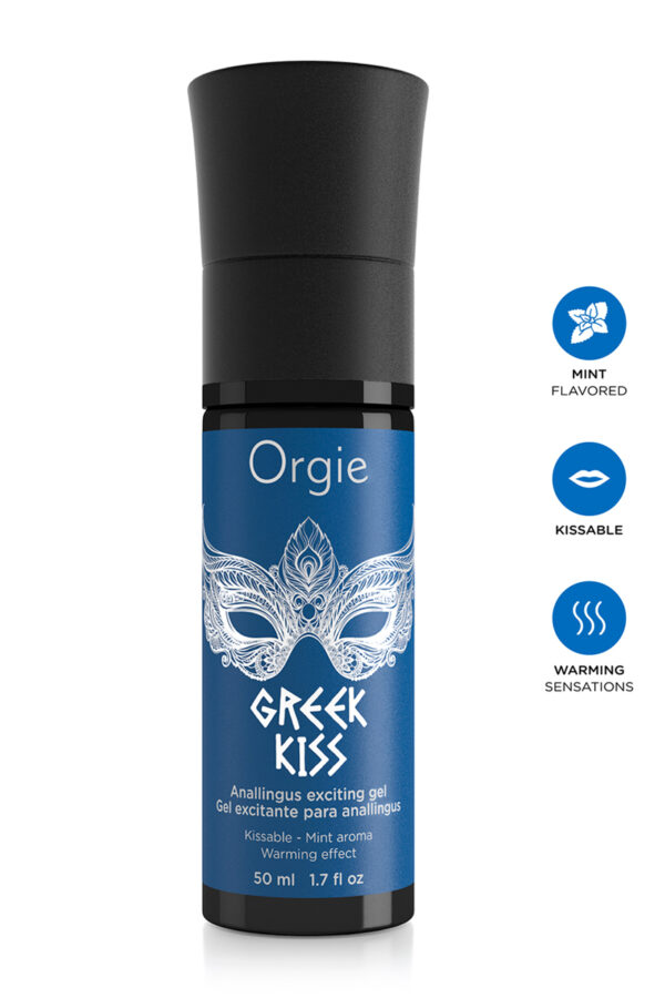 Gel stimulant spécial anulingus Greek Kiss - 94edenstreet.com - sexshop en ligne