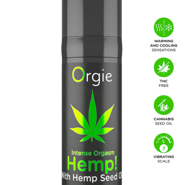 Gel intime dexcitation Hemp Intense Orgasm 15ml
