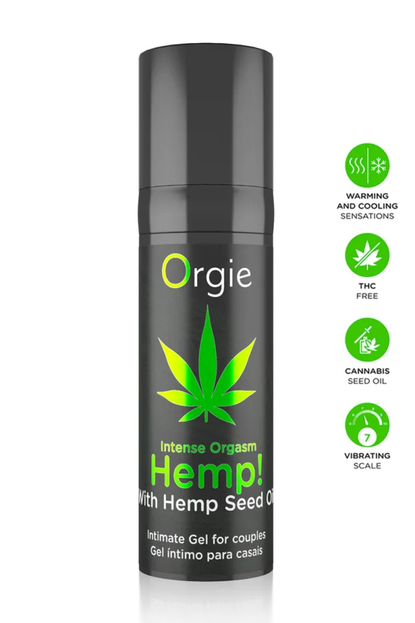 Gel intime dexcitation Hemp Intense Orgasm 15ml - 94edenstreet.com - sexshop en ligne