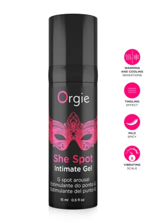 Gel stimulateur de point G She Spot 15ml - 94edenstreet.com - sexshop en ligne