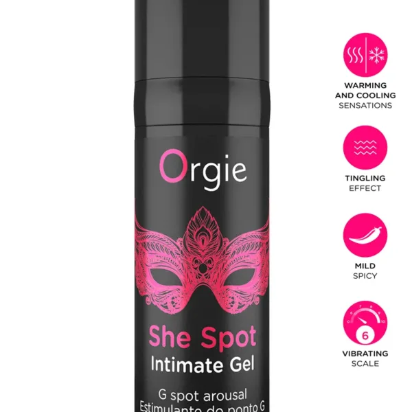Gel stimulateur de point G She Spot 15ml