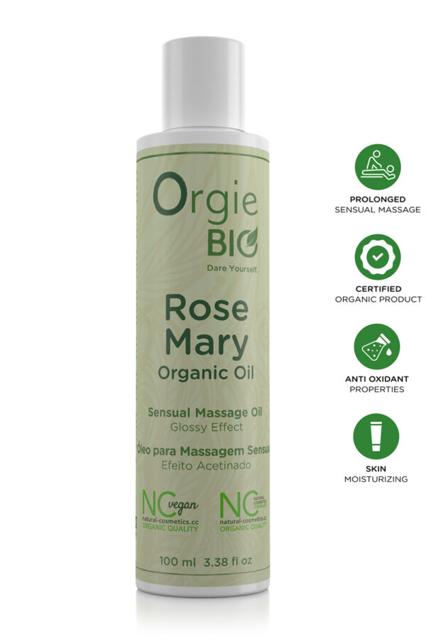Huile de massage Bio au Romarin – Orgie - 94edenstreet.com - sexshop en ligne