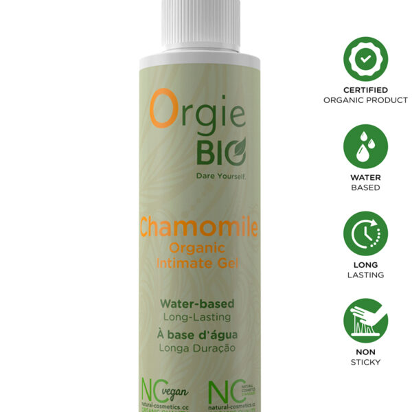Gel Intime Bio à Base dEau à la camomille