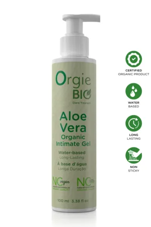 Gel Intime Bio à Base dEau à l’Aloe Vera - 94edenstreet.com - sexshop en ligne