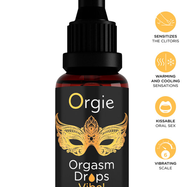 Gel d’excitation du Clitoris Orgasm Drops Vibe 15ml