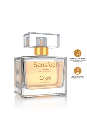 Sensfeel pour homme – eau de toilette booster de phéromone - 94edenstreet.com - sexshop en ligne