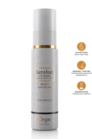 Elixir de Séduction Sensfeel 10 en 1 Pour Femme - 94edenstreet.com - sexshop en ligne
