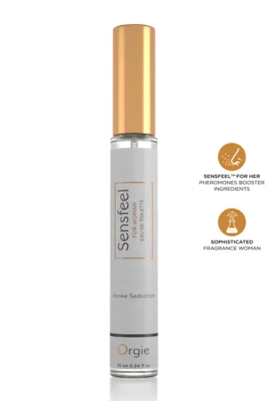 Sensfeel pour femme 10ml – eau de toilette booster de phéromone - 94edenstreet.com - sexshop en ligne