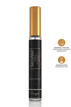 Sensfeel pour homme 10ml – eau de toilette booster de phéromone - 94edenstreet.com - sexshop en ligne