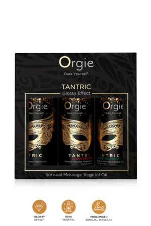 Coffret 3 huiles de massage Sensuel Tantric Collection - 94edenstreet.com - sexshop en ligne
