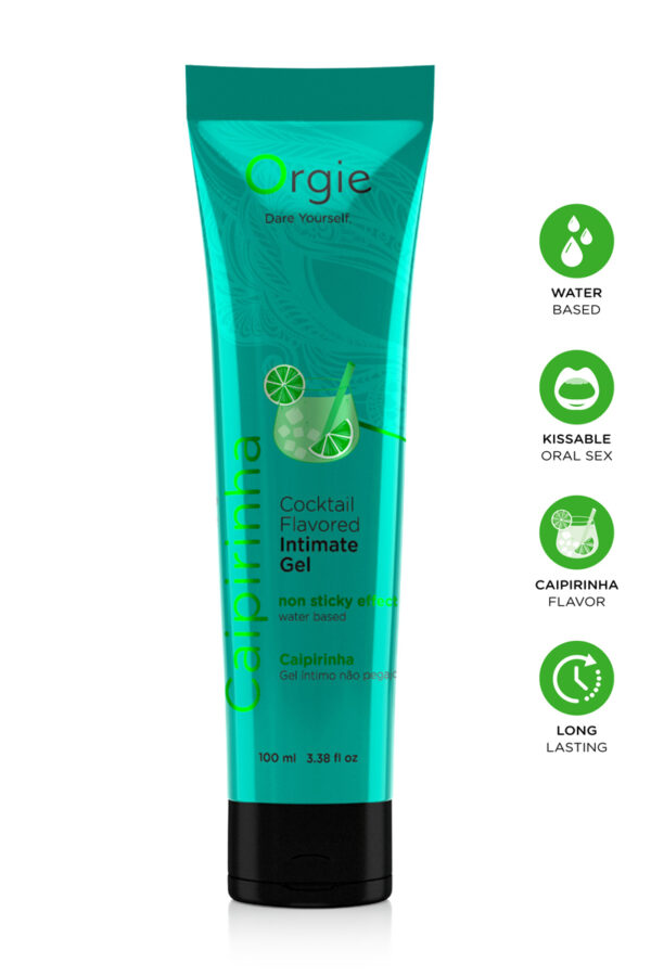 Gel intime Lube Tube Cocktail Caipirinha 100ml - 94edenstreet.com - sexshop en ligne