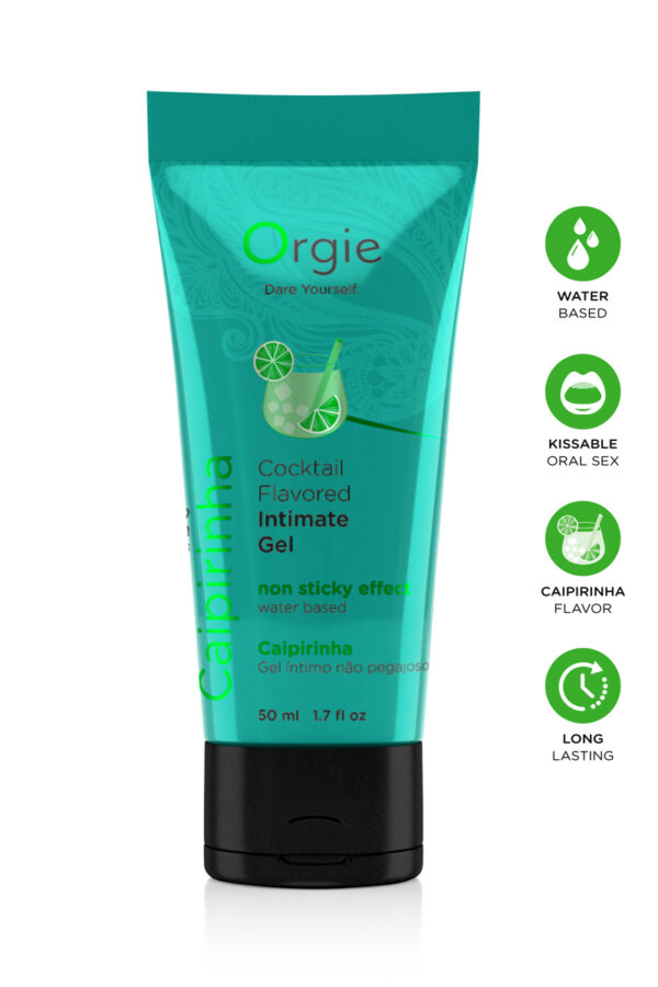 Gel intime Lube Tube Cocktail Caipirinha 50ml - 94edenstreet.com - sexshop en ligne