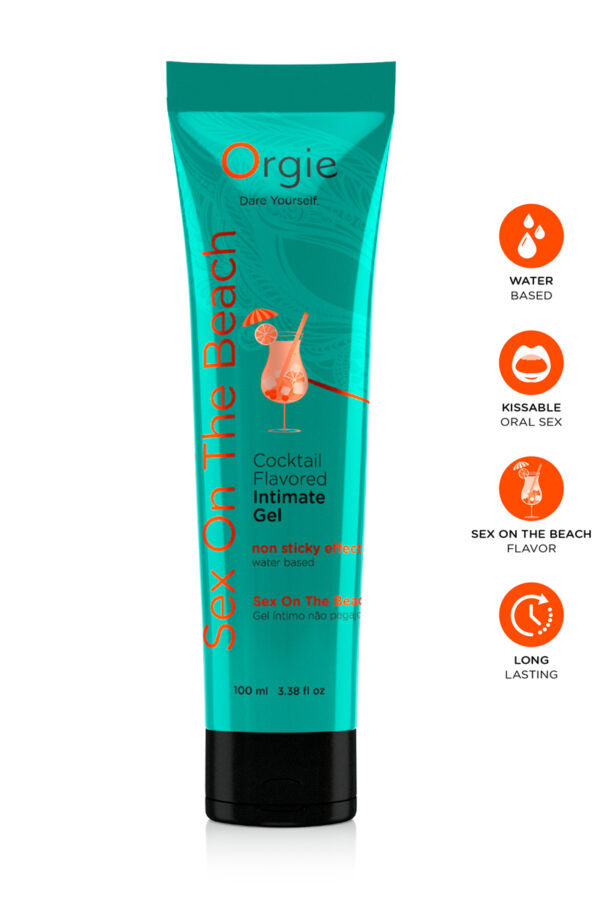 Gel intime Lube Tube Cocktail Sex On The Beach 100ml - 94edenstreet.com - sexshop en ligne