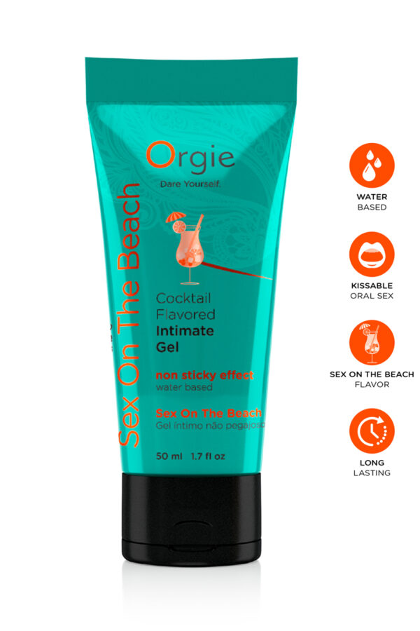 Gel intime Lube Tube Cocktail Sex On The Beach 50ml - 94edenstreet.com - sexshop en ligne