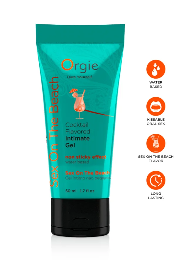 Gel intime Lube Tube Cocktail Sex On The Beach 50ml - 94edenstreet.com - sexshop en ligne