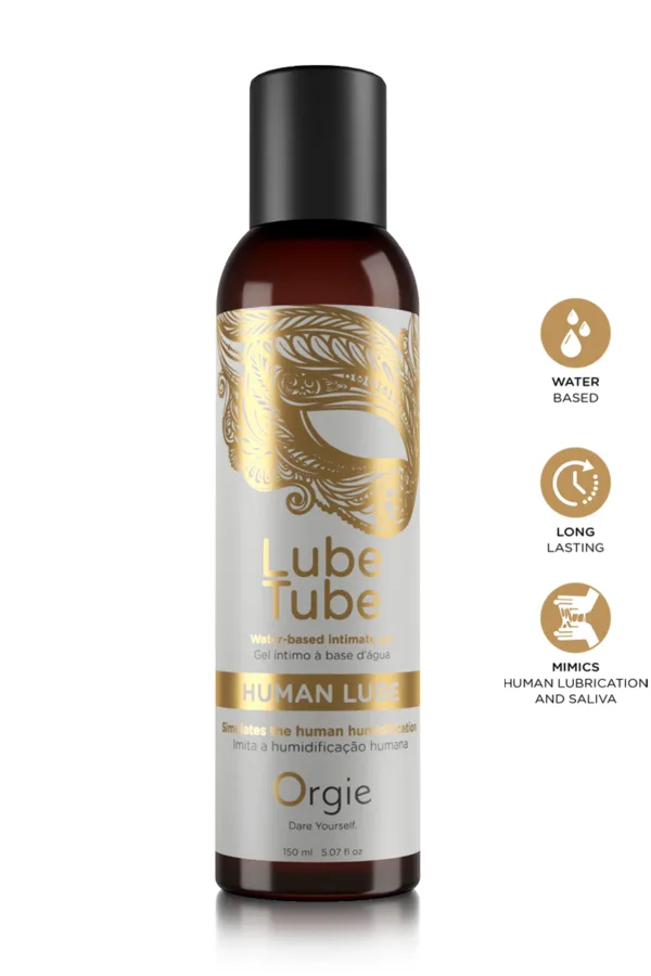 Gel intime naturel Lube Tube Human Lube 150ml - 94edenstreet.com - sexshop en ligne