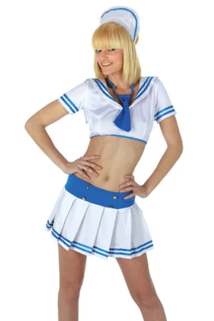 Déguisement de marin femme (5 pièces) - 94edenstreet.com - sexshop en ligne