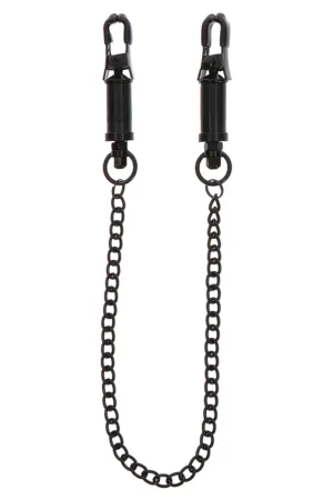 Pinces à tétons et chaine Taboom Heavy Duty Adjustable Clamps - 94edenstreet.com - sexshop en ligne