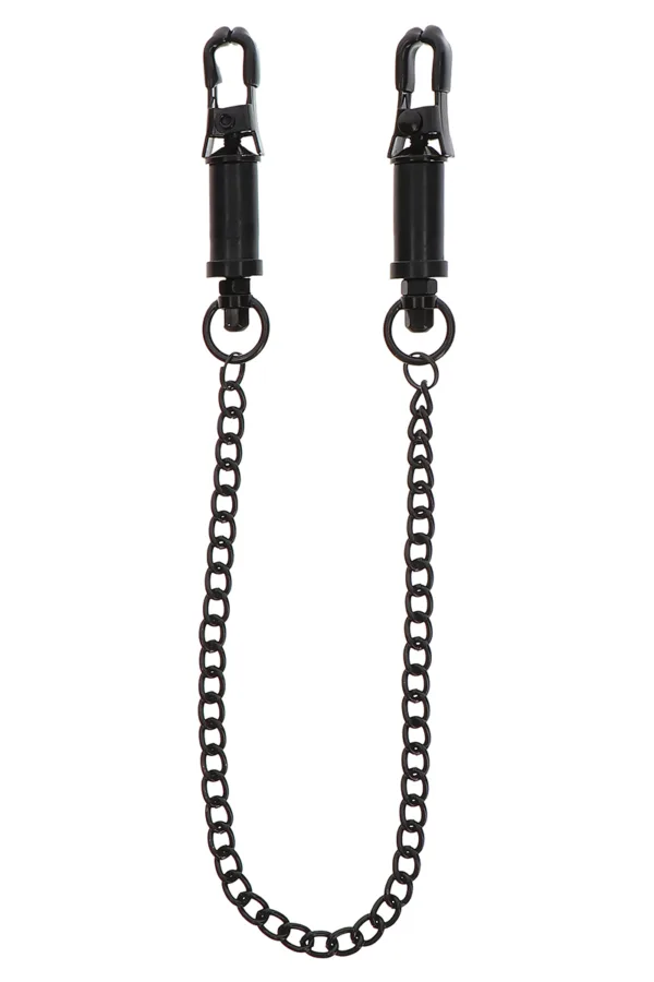 Pinces à tétons et chaine Taboom Heavy Duty Adjustable Clamps - 94edenstreet.com - sexshop en ligne