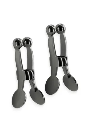 Pinces à tétons Bound noir - 94edenstreet.com - sexshop en ligne