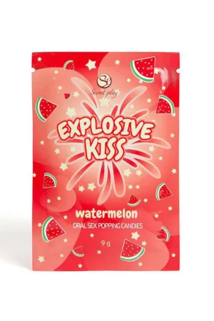 Bonbons pétillants pastèque – secret Play - 94edenstreet.com - sexshop en ligne