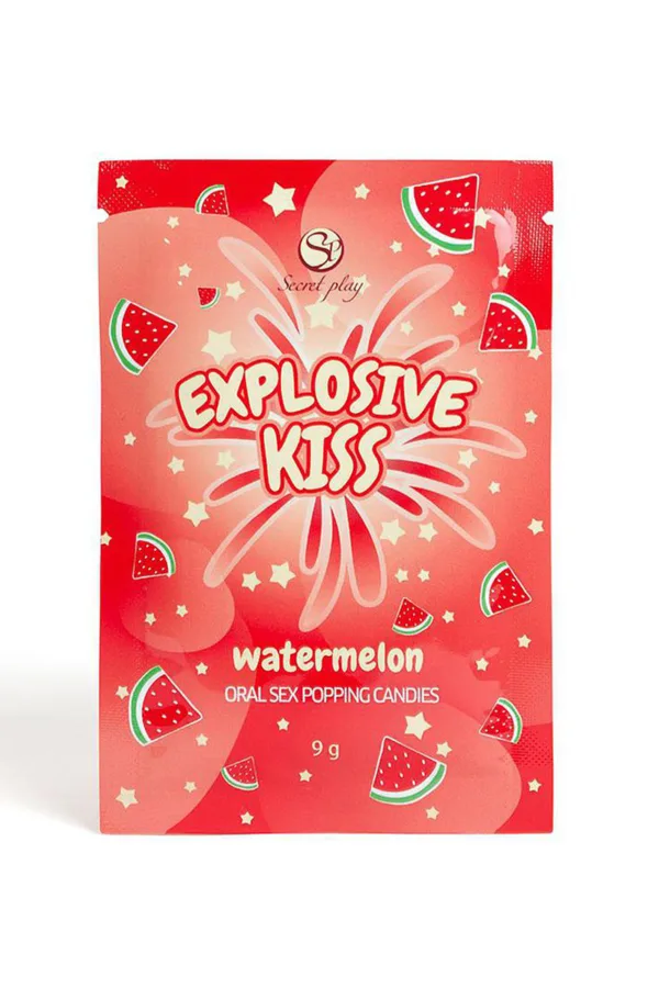 Bonbons pétillants pastèque – secret Play - 94edenstreet.com - sexshop en ligne