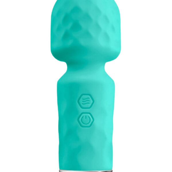 Mini vibromasseur King Wand vert