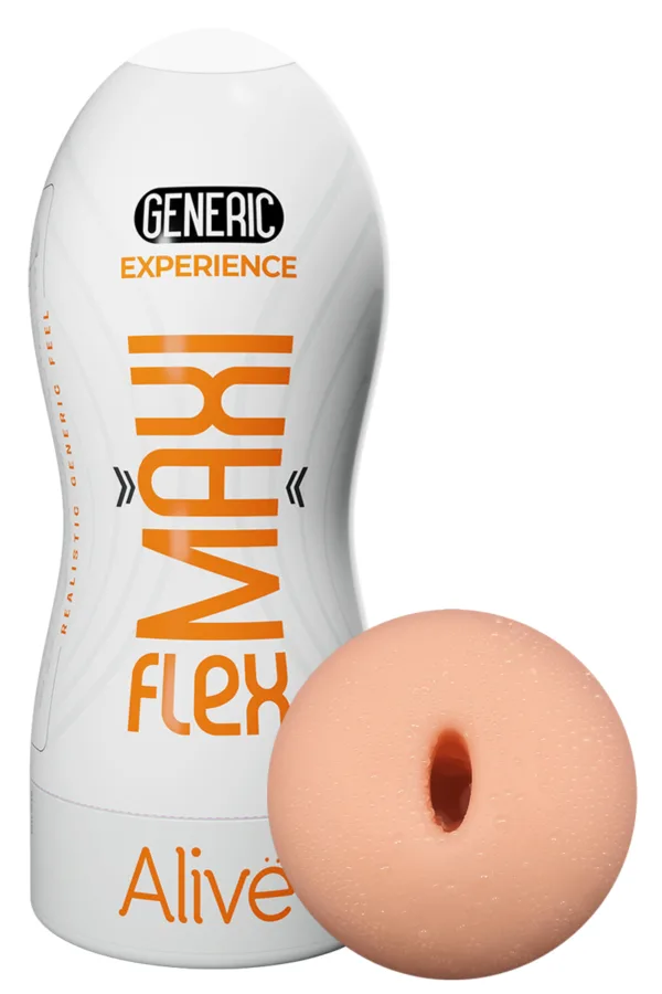 Masturbateur Maxi Flex Généric Experience – Alive - 94edenstreet.com - sexshop en ligne