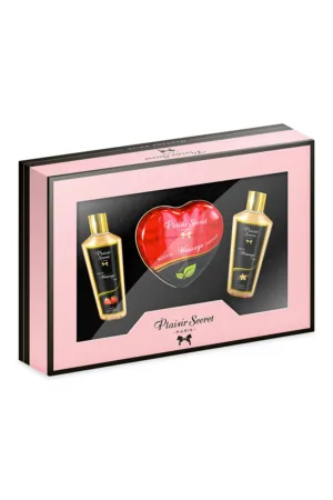 Coffret massage privé Plaisir Secret - 94edenstreet.com - sexshop en ligne