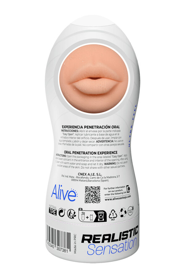 Masturbateur Maxi Flex Oral Experience - Alive – Image 2