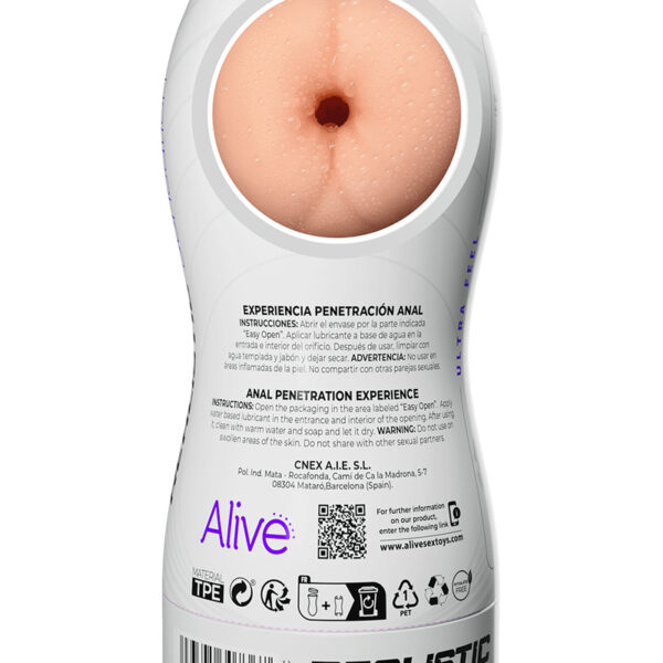 Masturbateur Maxi Flex Anal Experience – Alive