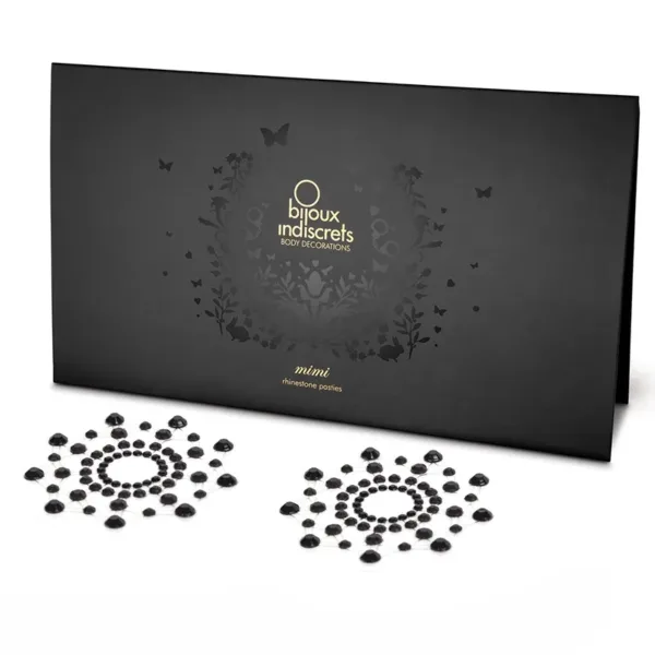 Bijoux de seins Mimi noirs